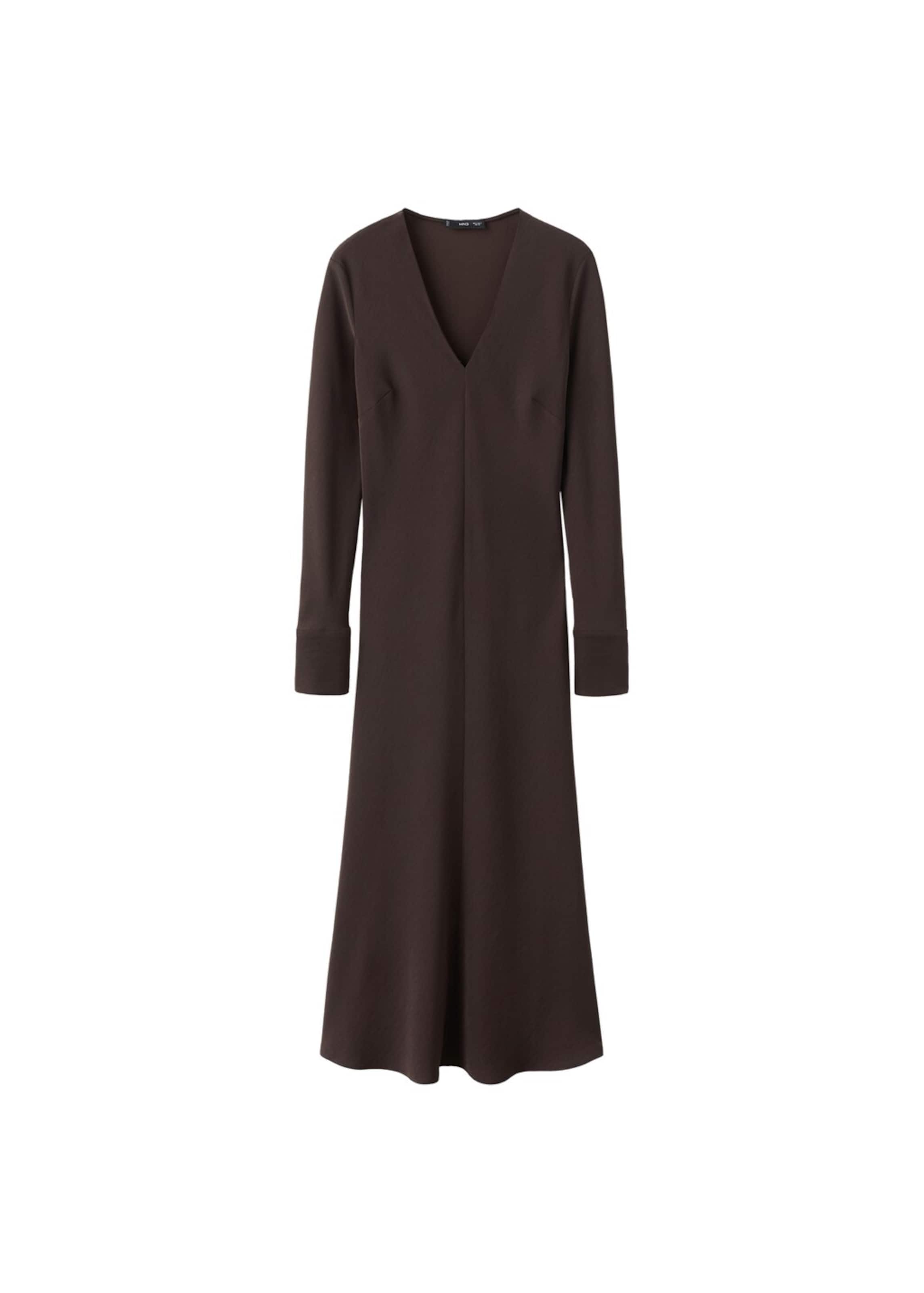 MANGO Dress 'marine' in Brown: front
