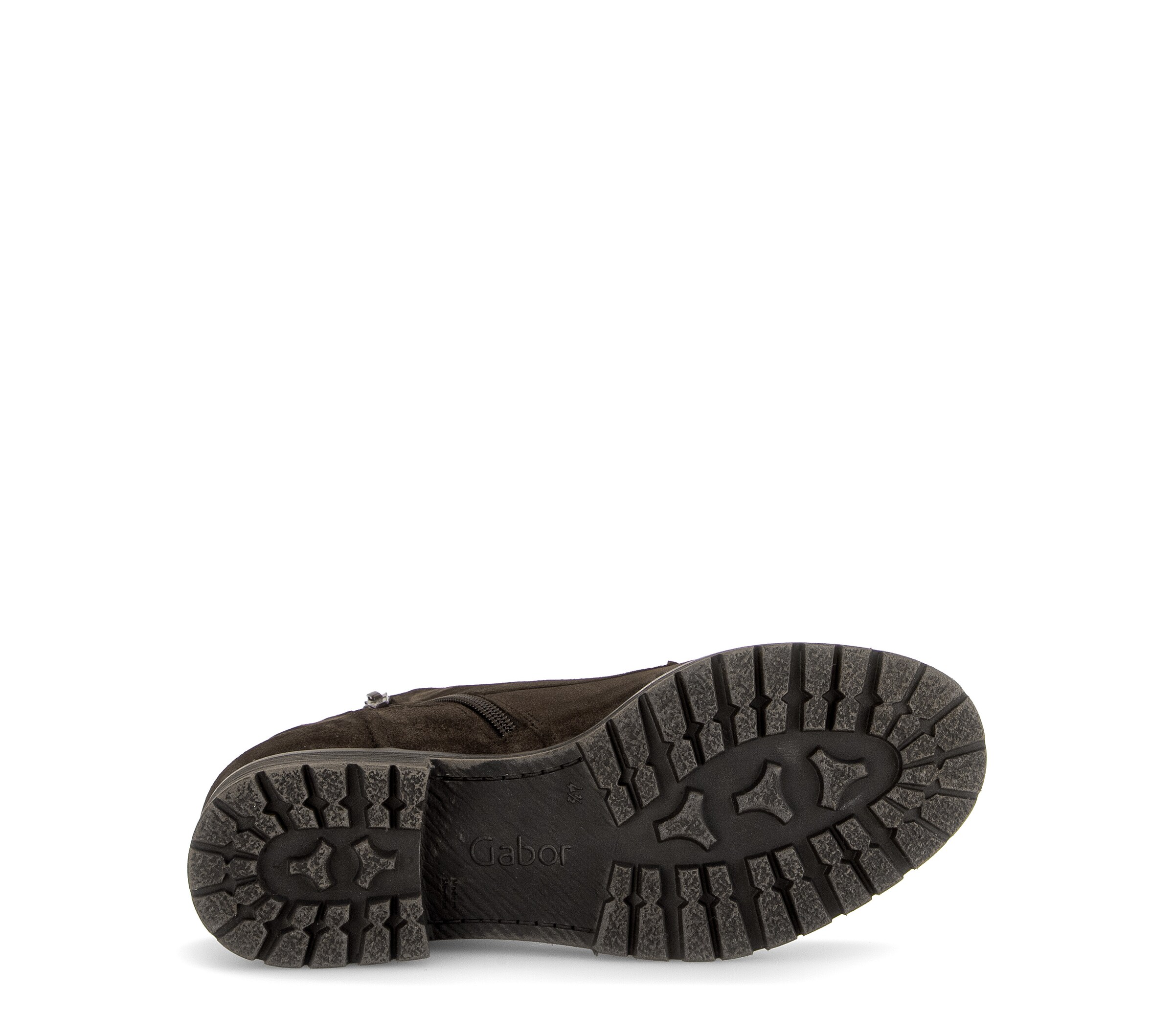 GABOR Lace-Up Ankle Boots in Brown