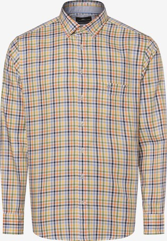 FYNCH-HATTON Regular fit Button Up Shirt in Mixed colors: front