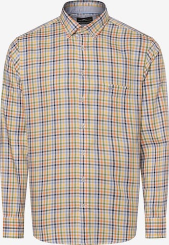 FYNCH-HATTON Regular fit Button Up Shirt in Mixed colors: front