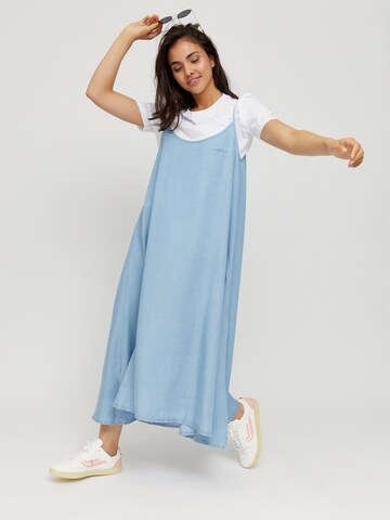 Robe 'Gustine' mazine en bleu