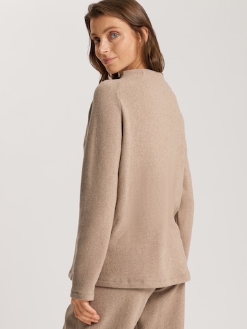 Sweat-shirt ' Easy Wear ' Hanro en beige