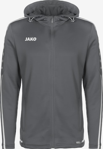 Giacca sportiva 'Striker 2.0' di JAKO in grigio: frontale