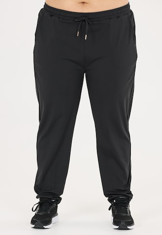 Q by Endurance Regular Sports trousers 'Tianna' in Black: front