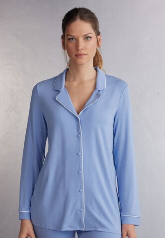 INTIMISSIMI Pajama Shirt in Blue: front