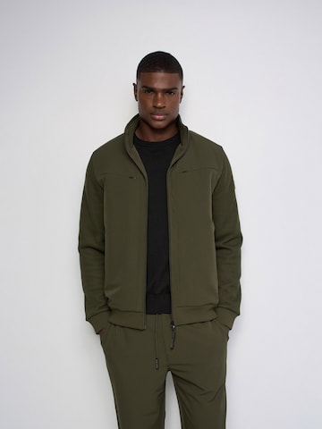 Veste mi-saison Salsa Jeans en vert : devant
