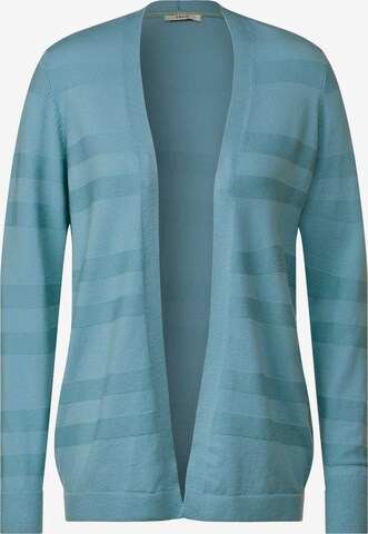 CECIL Knit Cardigan in Blue: front