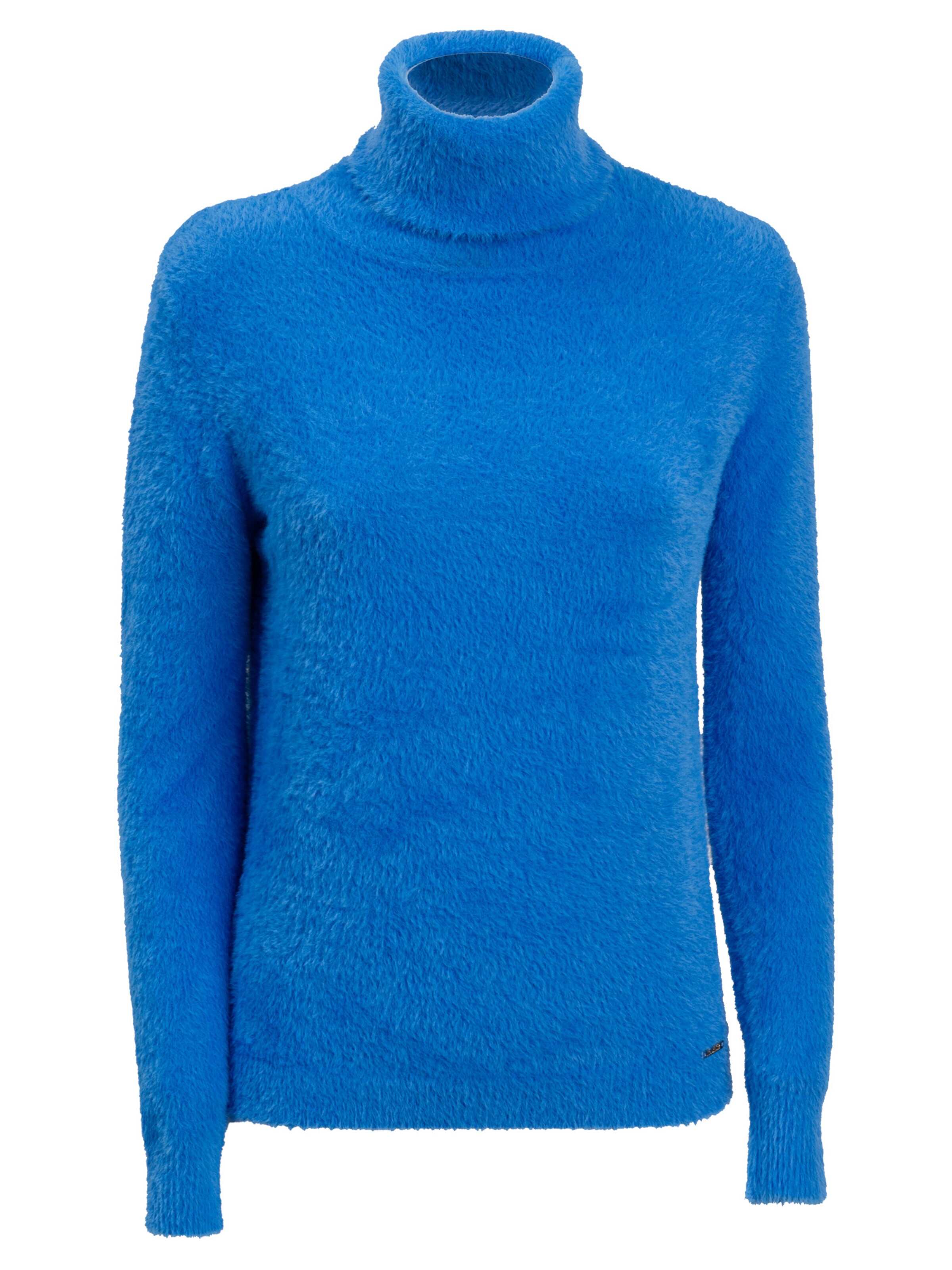 Influencer Pullover in blau, Produktansicht