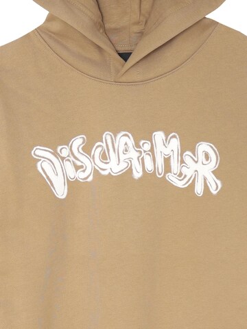 DISCLAIMER Sweatshirt 'Graffiti' in Beige