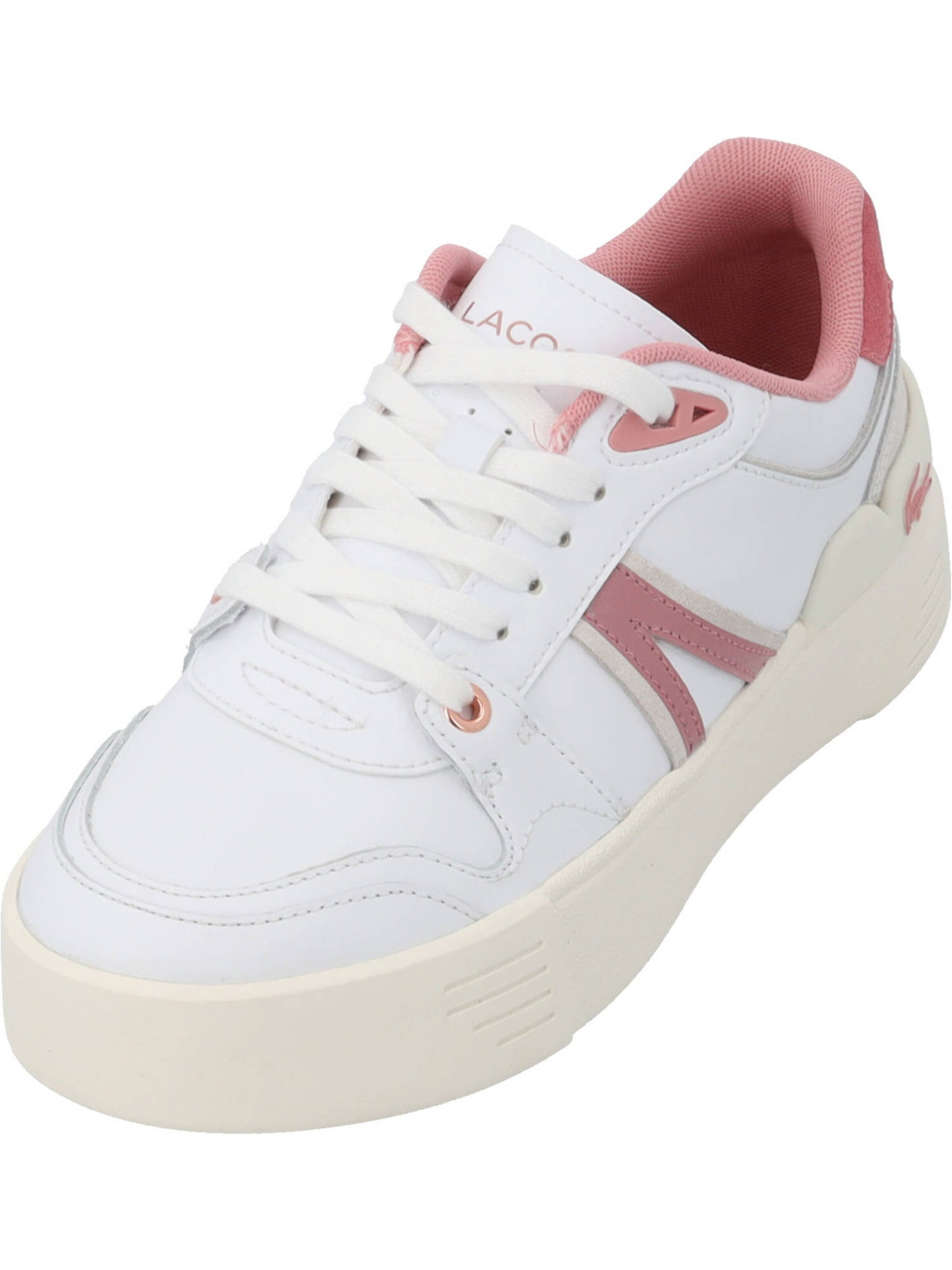 LACOSTE Schnürschuh in Weiß: Vorderseite