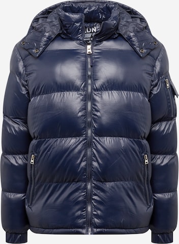 BRAVE SOUL Winter Jacket 'JARED' in Blue: front