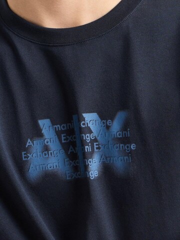 ARMANI EXCHANGE Koszulka '6DZTHH' w kolorze niebieski