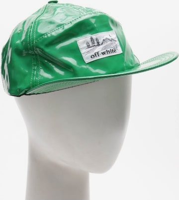 Off-White Hat & Cap in XS-XL in Green: front