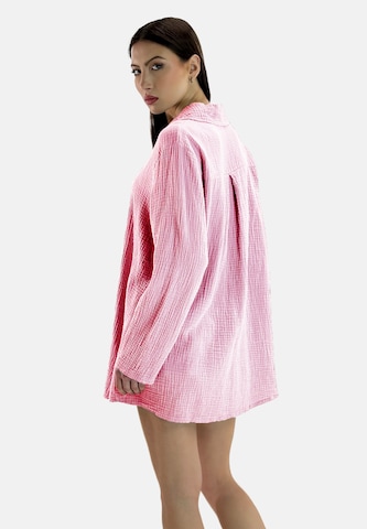 Chemisier Elara en rose
