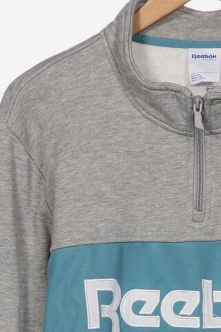 Reebok Sweatshirt & Zip-Up Hoodie in M in Grey