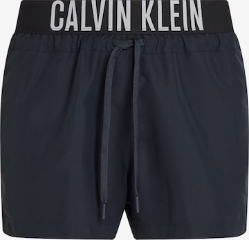 Calvin Klein Swimwear Ujumispüksid, värv sinine: eest vaates