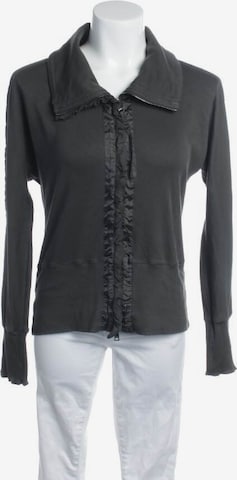 Marc Cain Sweatshirt / Sweatjacke L in Grau: predná strana