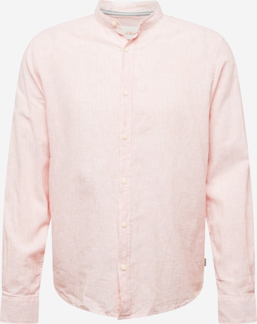 Regular fit Camicia di s.Oliver in rosa: frontale