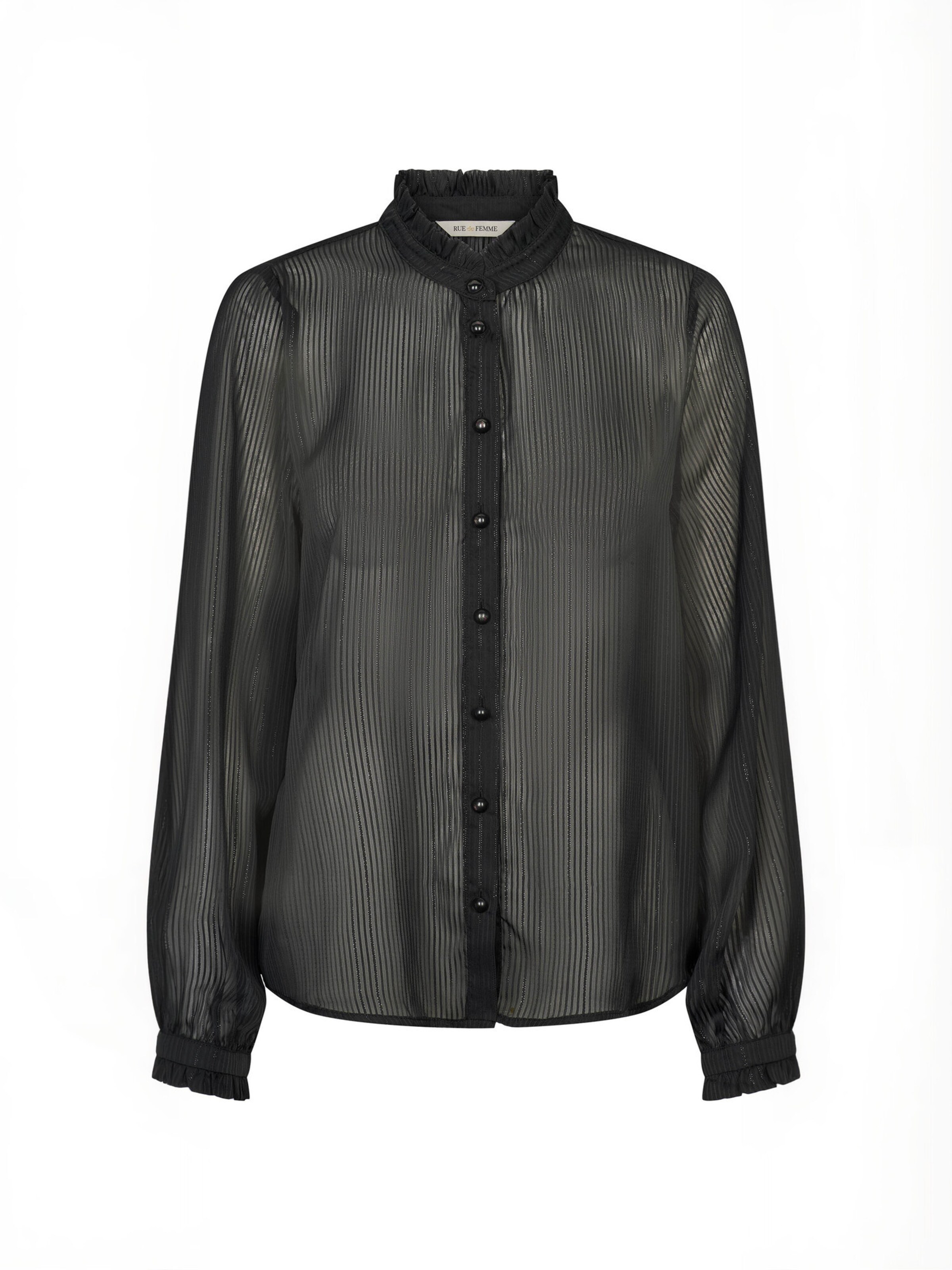 RUE de FEMME Shirt ' Juno ' in Black: front