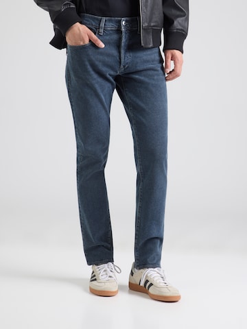 G-STAR Slimfit Jeans '3301' i blå: framsida