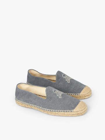 Espadrilles 'Skull' Scalpers en bleu