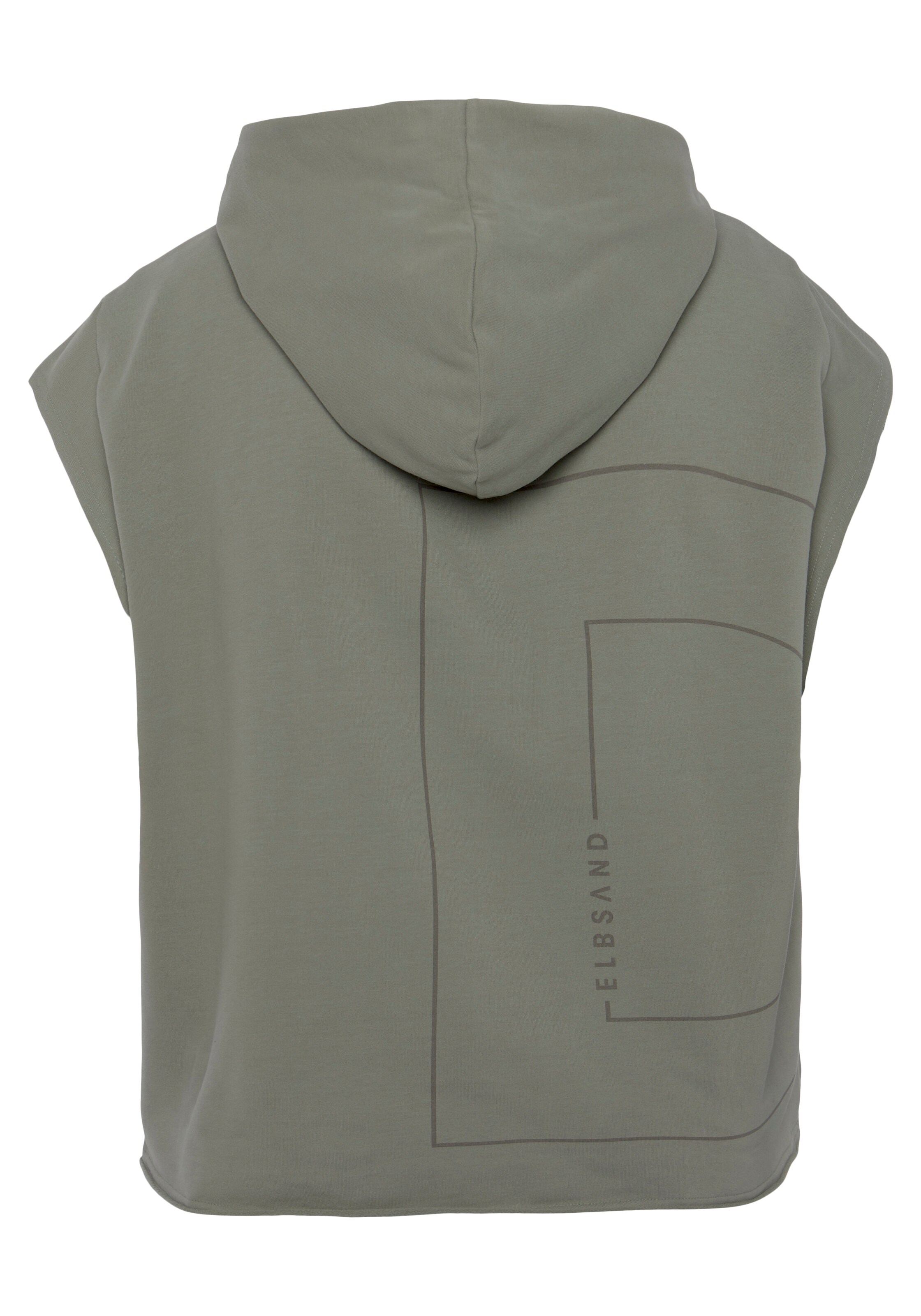Elbsand Μπλούζα φούτερ 'Catia' σε πράσινο