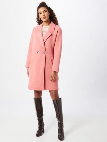 Manteau mi-saison 'BERNADETTE' ONLY en rose : devant