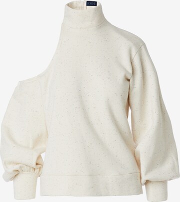 KAN Sweatshirt 'LIMESTONE' in Beige: front