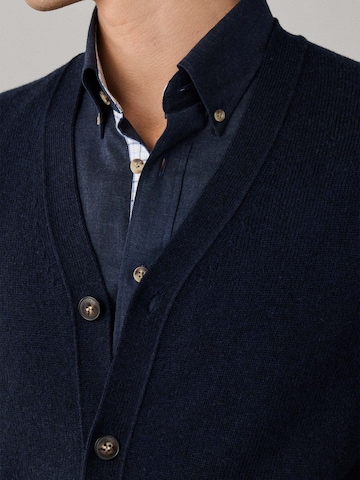 Hackett London Strickjacke in Blau