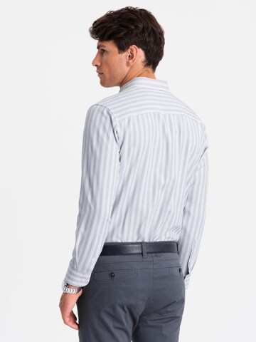 Fit confort Chemise Ombre en gris