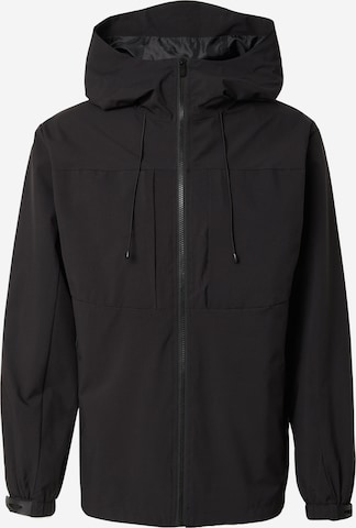 DAN FOX APPAREL - Chaqueta de entretiempo 'Hendrik' en negro: frente