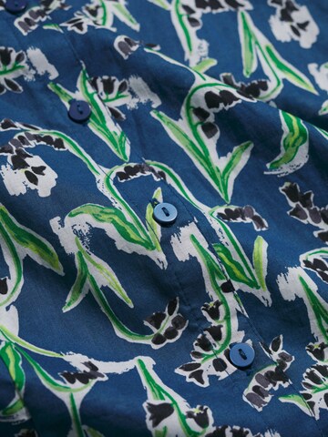 Chemisier 'Rushmaker' Seasalt Cornwall en bleu