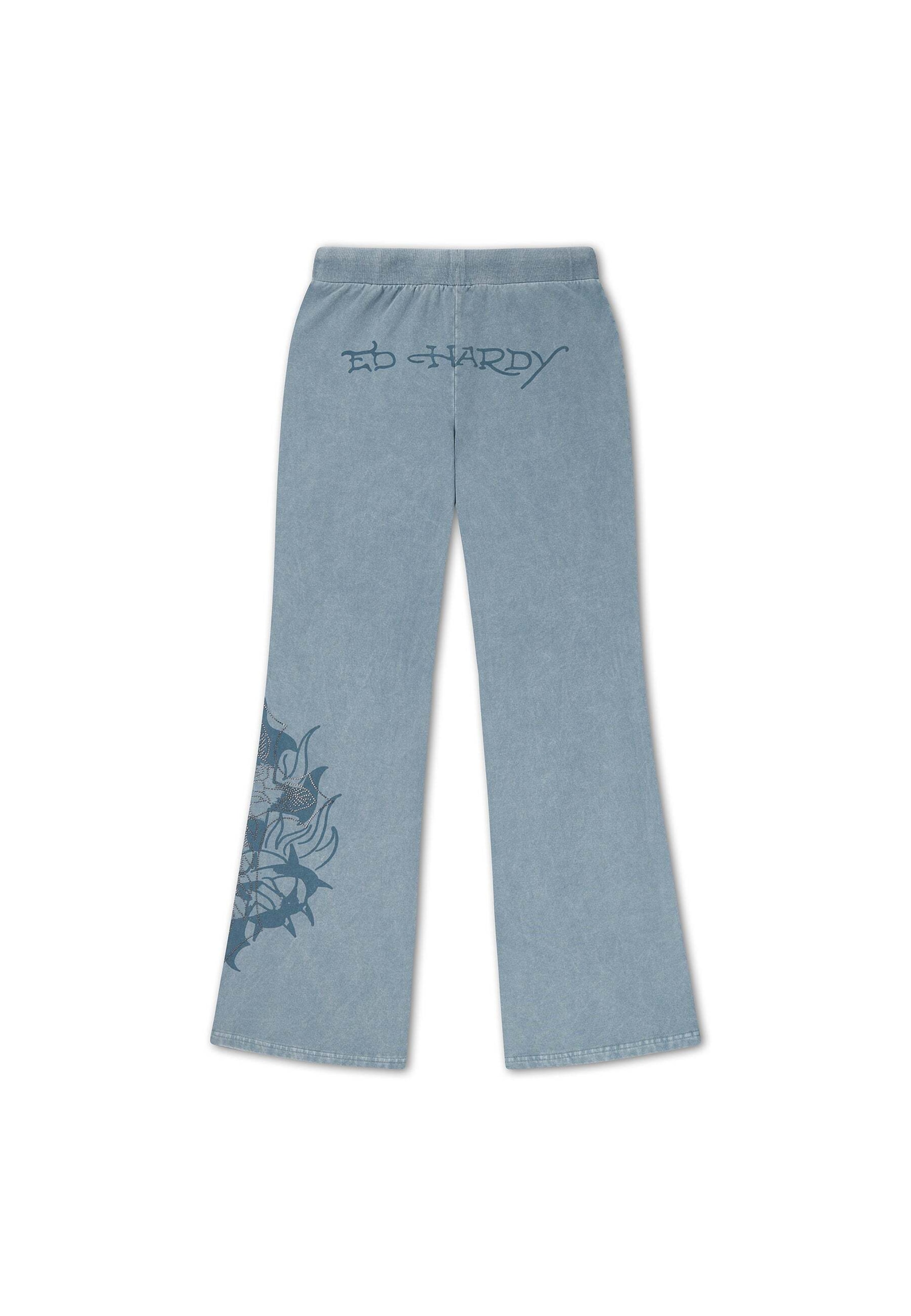 zils Ed Hardy Platas staras Bikses