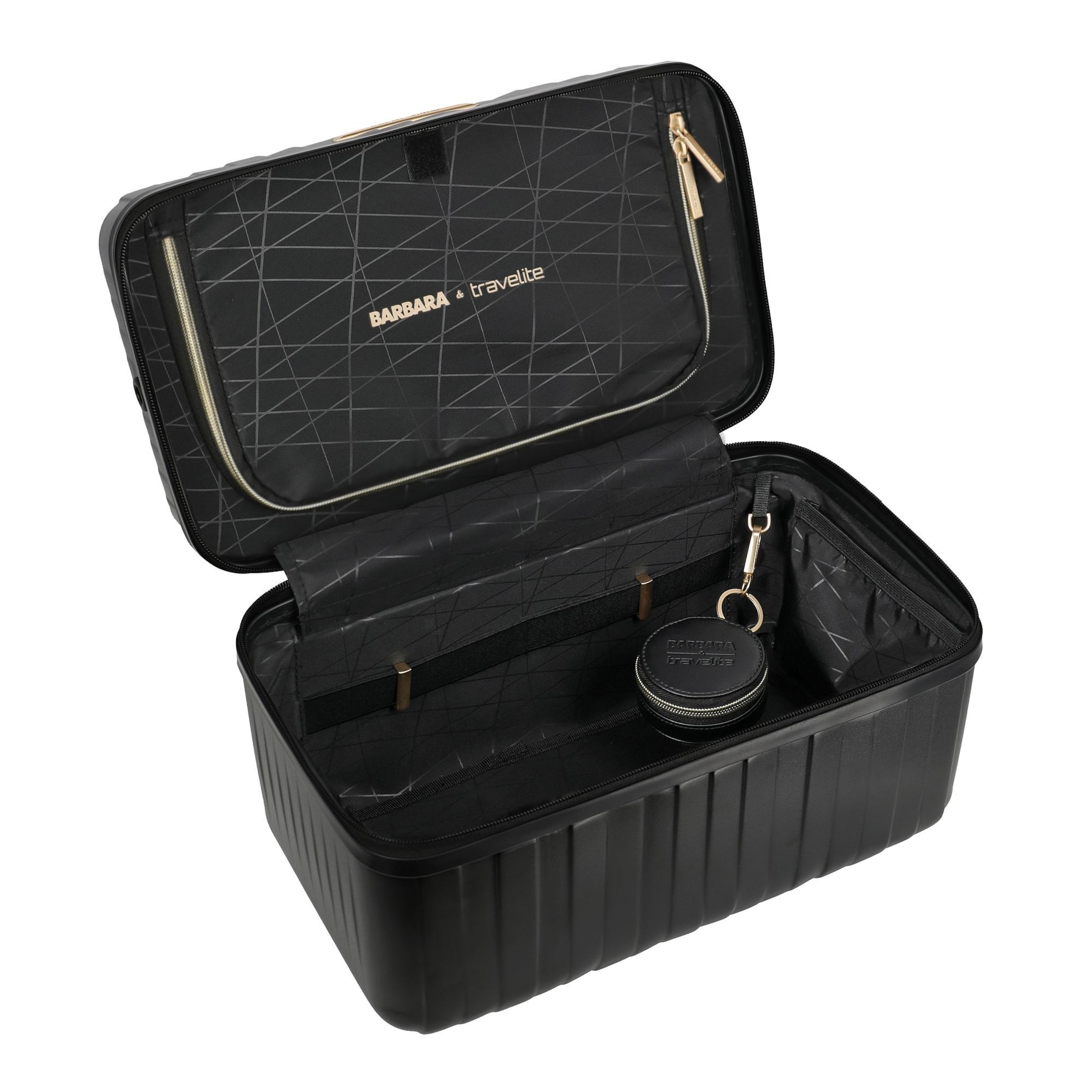 TRAVELITE Kulturtasche 'Barbara' in Schwarz