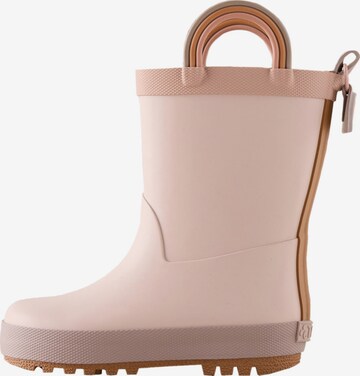Bottes en caoutchouc Next en rose : devant
