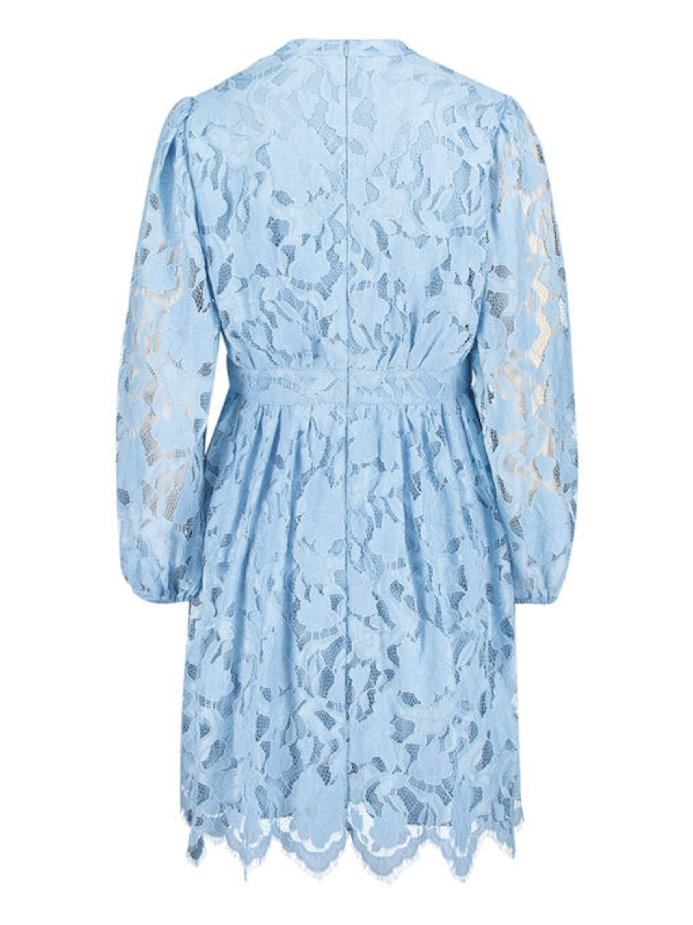 Vera Mont Spitzenkleid mit Spitze in Blau: Vorderseite