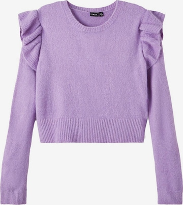 Pull-over NAME IT en violet : devant