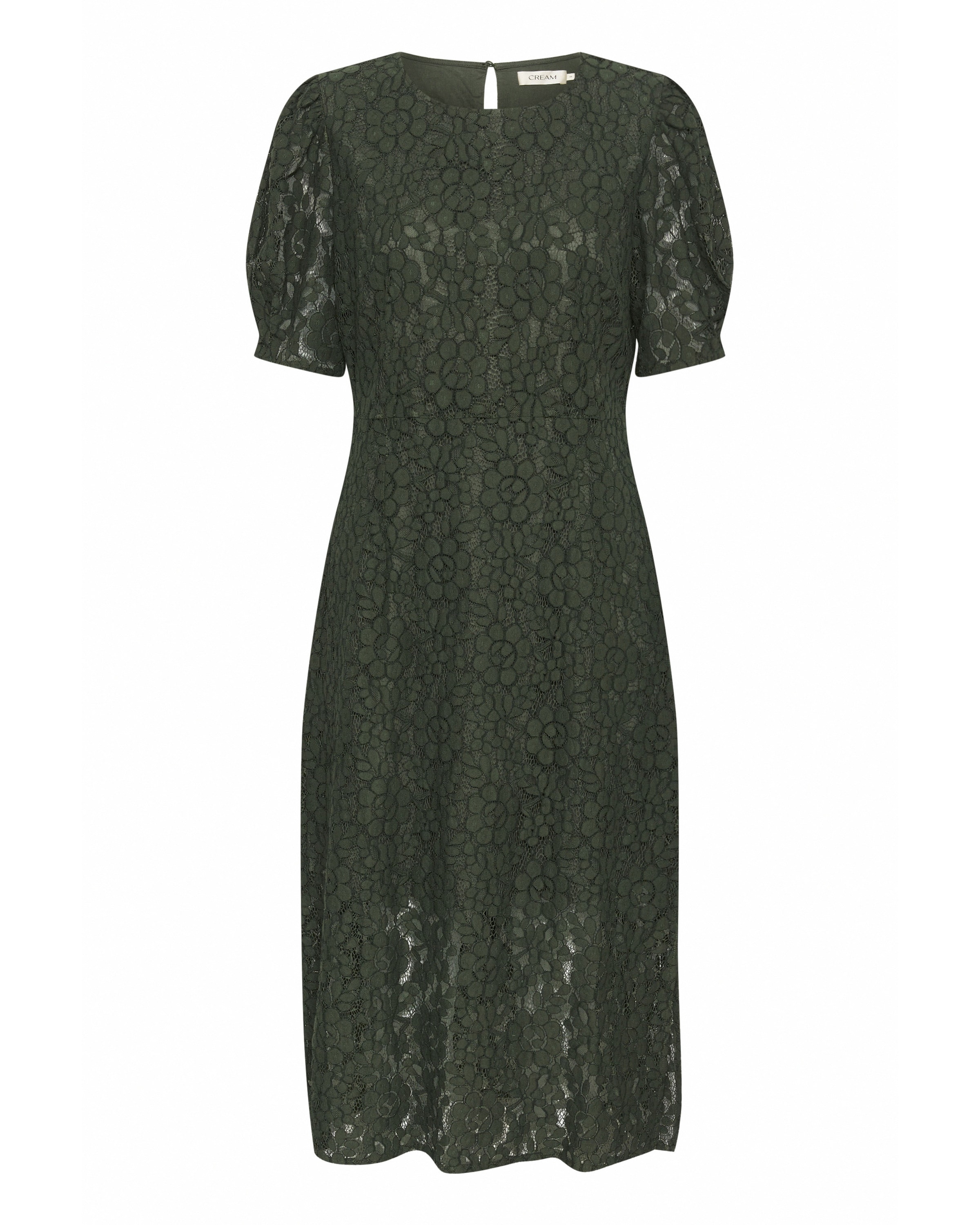 Cream Kjole 'Bana' i grøn: forside