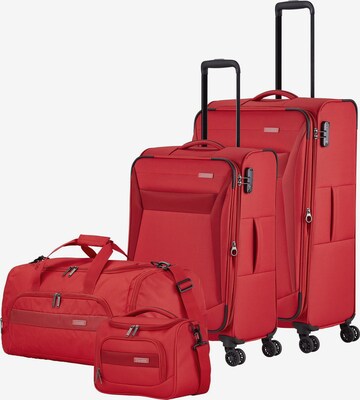 Set di valigie 'Chios' di TRAVELITE in rosso: frontale