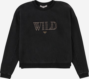 GARCIA Sweatshirt in Black: front