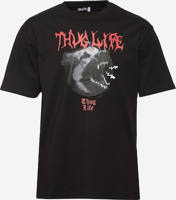T-Shirt 'Dusky' Thug Life en noir : devant