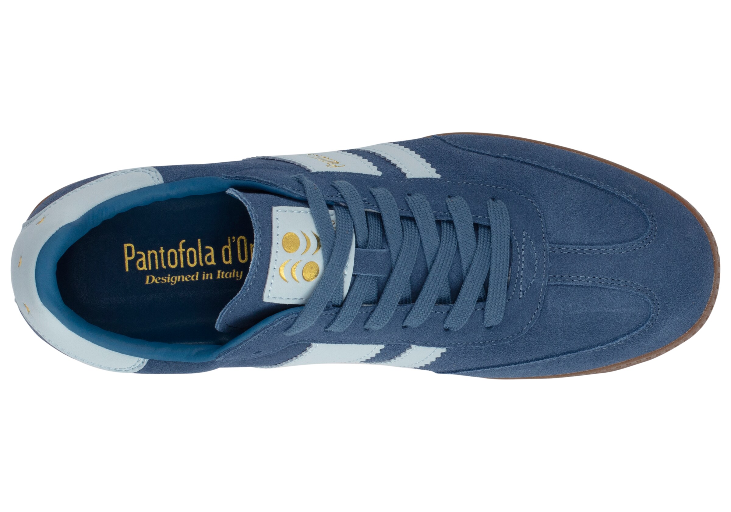 PANTOFOLA D'ORO Platform trainers 'Bellare' in Blue