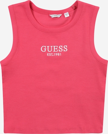Haut GUESS en rose : devant