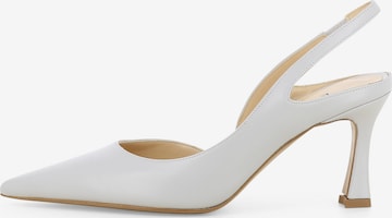 EVITA Sling Pumps 'PENELOPE' in Grau: Vorderseite
