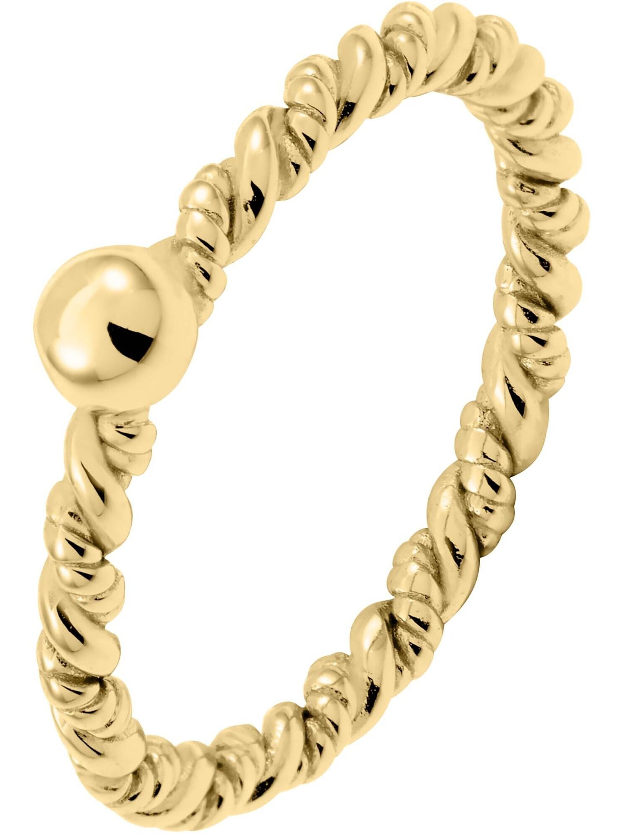 CHRIST Ring in Gold: Vorderseite