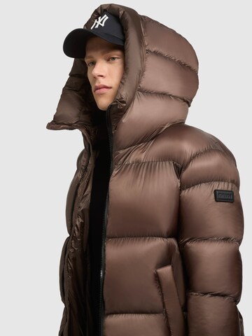 khujo Winterjacke 'Dane' in Braun
