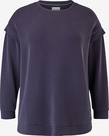 TRIANGLE Sweatshirt in Blue: front