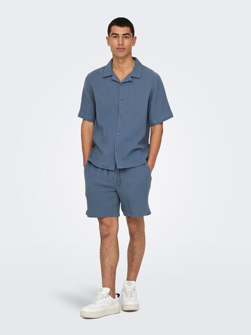 Regular Pantalon 'ONSTel-Pas' Only & Sons en bleu