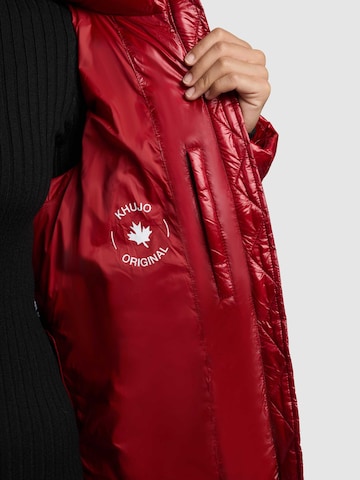 Veste d’hiver 'Cara' khujo en rouge