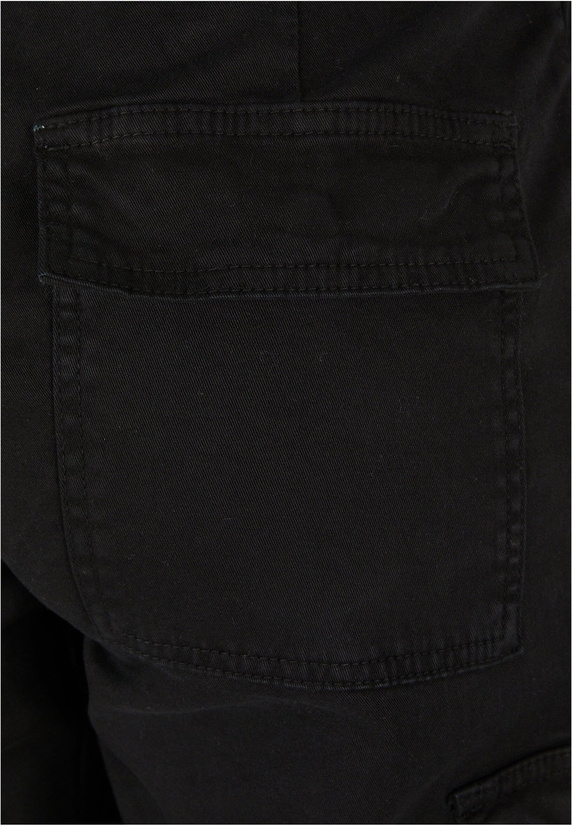 Urban Classics Wide leg Cargobyxa i svart